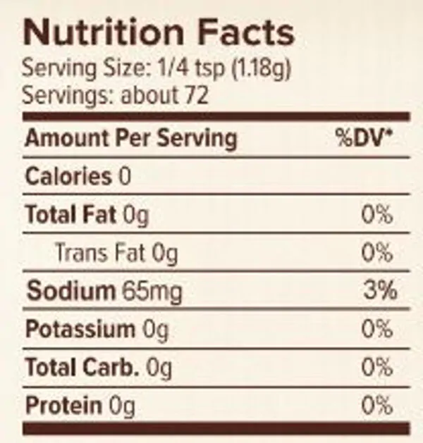 seaonest ghost pepper jerk nutrition facts 3