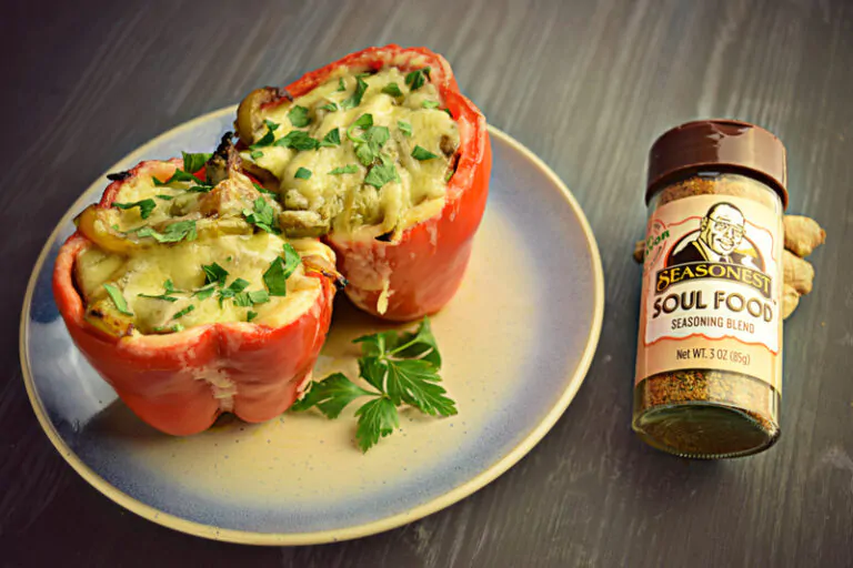Read more about the article Cheesesteak Stuffed Bell Peppers With Provolone