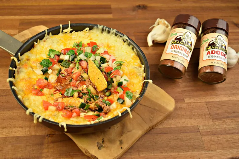 You are currently viewing Cheesy Beef Enchilada Dip