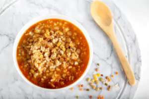 Read more about the article Curry Lentils and Rice with Vegetables