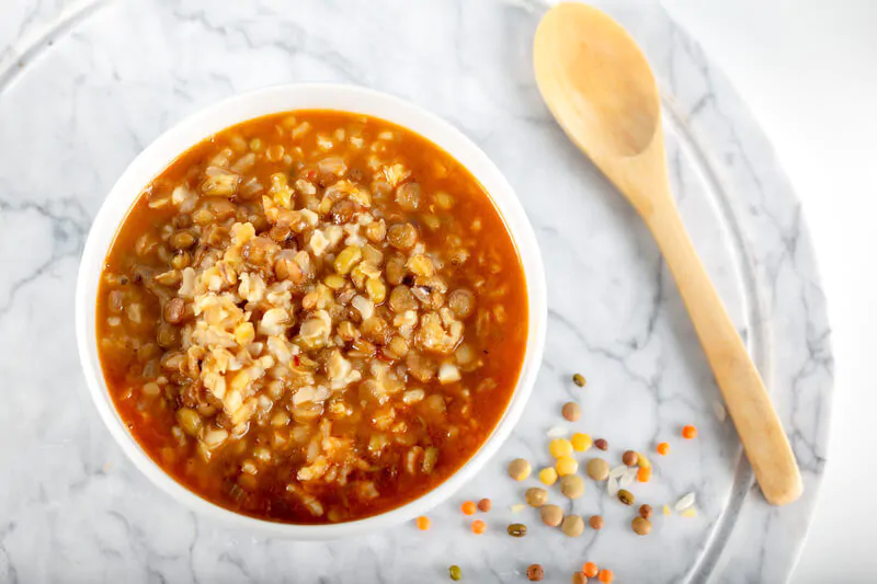 You are currently viewing Curry Lentils and Rice with Vegetables